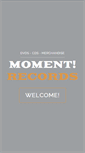 Mobile Screenshot of momentrecords.com